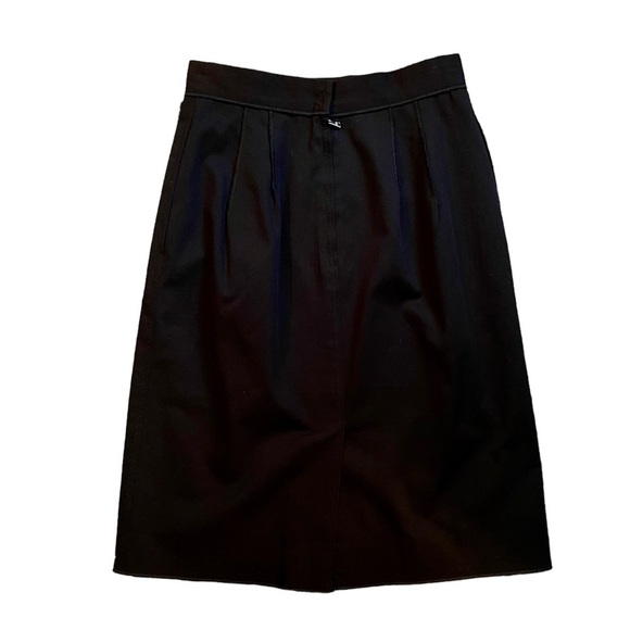 Dolce & Gabbana Women’s Size 4 Black Classic Pencil Skirt IT 40 Made in Italy - Picture 2 of 10